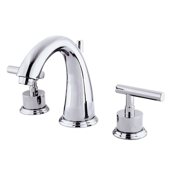 8" Widespread Bathroom Faucet, Chrome